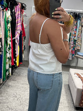 Load image into Gallery viewer, Bow Detail Poplin Top