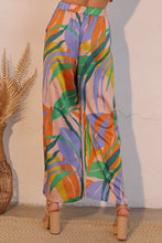 Load image into Gallery viewer, Isla Tropical Satin Pocket Pants