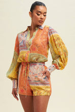 Load image into Gallery viewer, Patchwork Short Set