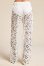 Load image into Gallery viewer, Lace Pants With Elastic Band