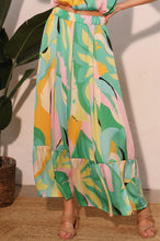 Load image into Gallery viewer, Shades of Paradise Tiered Maxi Skirt