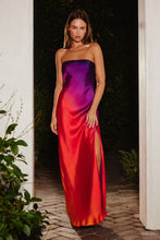 Load image into Gallery viewer, Sunset Cosmo Maxi Dress
