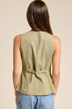 Load image into Gallery viewer, Tailored Long-line Buttoned Vest