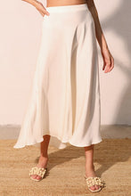 Load image into Gallery viewer, Silk Midi Swing Skirt