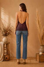 Load image into Gallery viewer, Faux Leather Halter Top