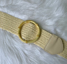 Load image into Gallery viewer, Bamboo Raffia Belt
