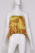 Load image into Gallery viewer, Terra Botanica Strapless Bubble Top
