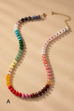 Load image into Gallery viewer, Natural Agate Beaded Necklace

