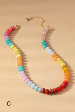 Load image into Gallery viewer, Natural Agate Beaded Necklace
