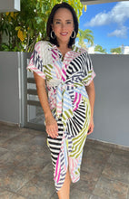 Load image into Gallery viewer, Stripe Midi Shirt Dress
