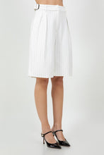 Load image into Gallery viewer, Pinstripe Bermuda Shorts
