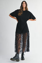 Load image into Gallery viewer, Oversized Dress with Lace
