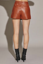 Load image into Gallery viewer, Leather Mini Skort

