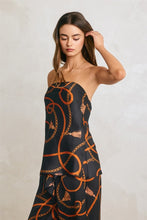 Load image into Gallery viewer, Chain Link Bandeau Top
