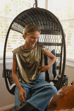 Load image into Gallery viewer, Metallic Muscle Tee
