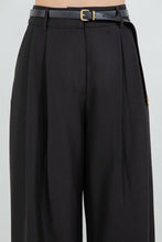 Load image into Gallery viewer, Pleated Trousers With Tapered Leg Opening

