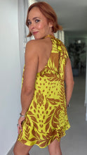 Load image into Gallery viewer, Terra Botanical Halter Bubble Top
