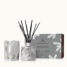 Load image into Gallery viewer, Frasier Fir Candle and Diffuser Gift Set
