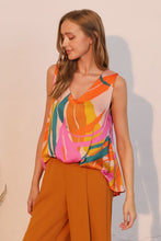 Load image into Gallery viewer, Isla Tropical Front Tucked Top
