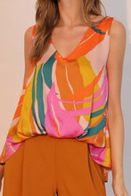 Load image into Gallery viewer, Isla Tropical Front Tucked Top
