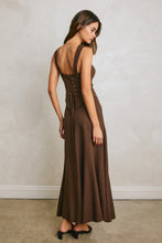 Load image into Gallery viewer, Classic Corsetry Top and Maxi Linen Set
