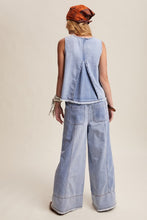 Load image into Gallery viewer, Washed Denim Tank &amp; Pants Sets
