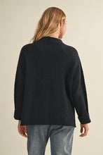 Load image into Gallery viewer, Mock Neck Oversized Sweater Top
