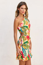 Load image into Gallery viewer, One Shoulder Ruched Mini Dress
