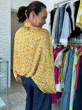 Load image into Gallery viewer, Satin Mock Neck Caftan Top
