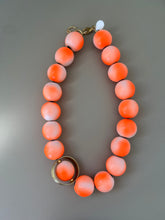 Load image into Gallery viewer, Oversized Neon Wooden Beads Necklace
