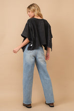 Load image into Gallery viewer, Studded Pull Over Cape Top
