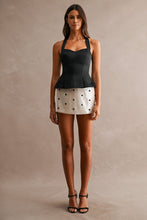 Load image into Gallery viewer, Sequin Polka Dot Skort
