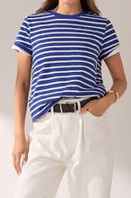 Load image into Gallery viewer, Blue Striped T-Shirt
