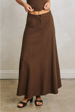 Load image into Gallery viewer, Classic Corsetry Top and Maxi Linen Set
