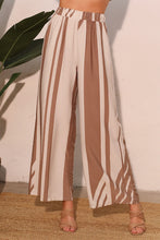 Load image into Gallery viewer, Siena Stripe Wide Leg Pants
