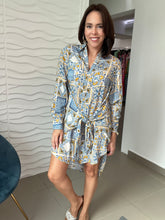 Load image into Gallery viewer, Moroccan Dream Shirt Dress
