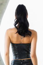 Load image into Gallery viewer, Vegan Leather Corset Top
