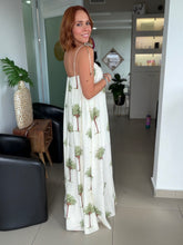 Load image into Gallery viewer, Tie Shoulder Strap Maxi Dress
