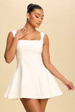 Load image into Gallery viewer, Square Neck Flare Mini Dress
