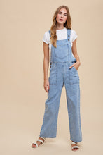 Load image into Gallery viewer, Soft Mineral Wash Denim Overall
