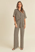 Load image into Gallery viewer, Stripe Buttondown Short Sleeve Shirt

