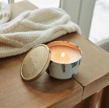 Load image into Gallery viewer, Thymes Frasier Fir Tin Candle with Lid
