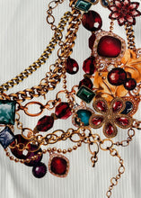 Load image into Gallery viewer, Jewelry Necklace Print Tank Top

