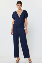 Load image into Gallery viewer, V Neck Dolman Sleeve Pleated Top

