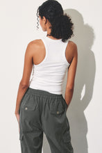 Load image into Gallery viewer, Ribbed Racerback Tank Top
