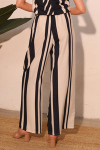 Siena Stripe Wide Leg Pants