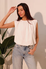 Load image into Gallery viewer, Matte Crepe Ruched Bubble Top
