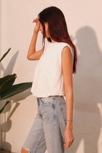 Load image into Gallery viewer, Matte Crepe Ruched Bubble Top
