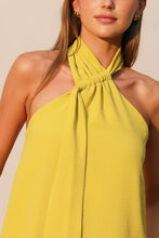 Load image into Gallery viewer, Matte Crepe Wrap Around Halter Top
