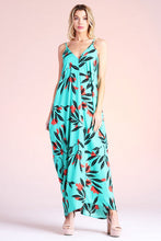Load image into Gallery viewer, Havana Fern Cocoon Cami Maxi
